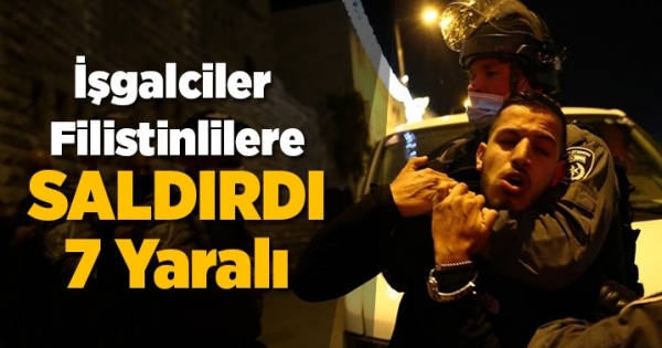 İşgalciler Kudüs’te Filistinlilere saldırdı, 7 kişi yaralandı