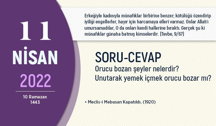Orucu bozan şeyler nelerdir? Unutarak yemek içmek orucu bozar mı?