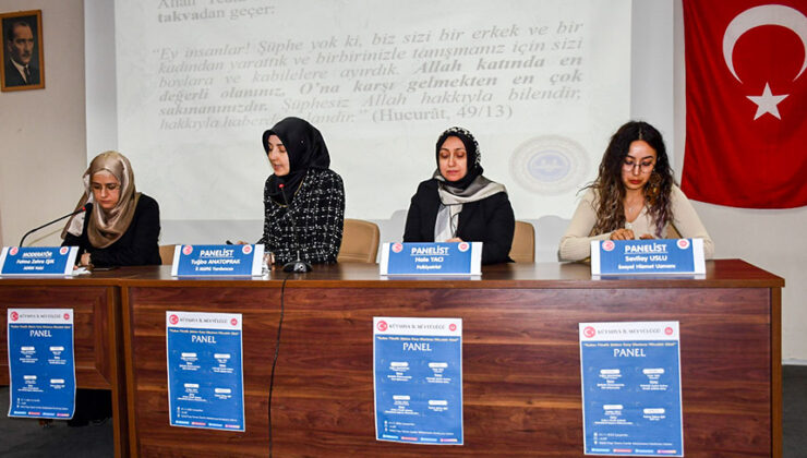 Kütahya’da kadına yönelik şiddet konuşuldu