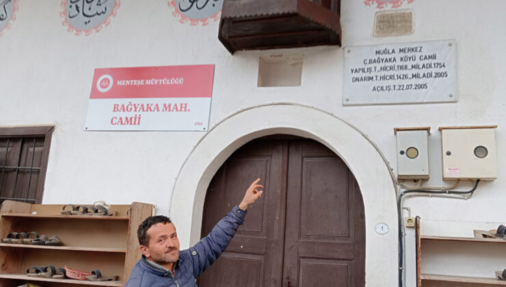 Ashab-ı Kehf isimlerinin dünyada işlendiği 7 yerden biri Çatak Bağyaka Camii