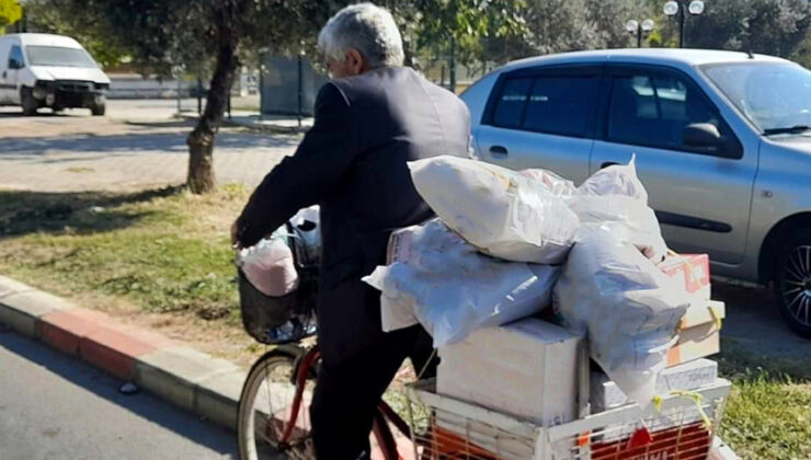 Şarköy’de Din Görevlisi Yılmaz, iyiliğe pedal çeviriyor