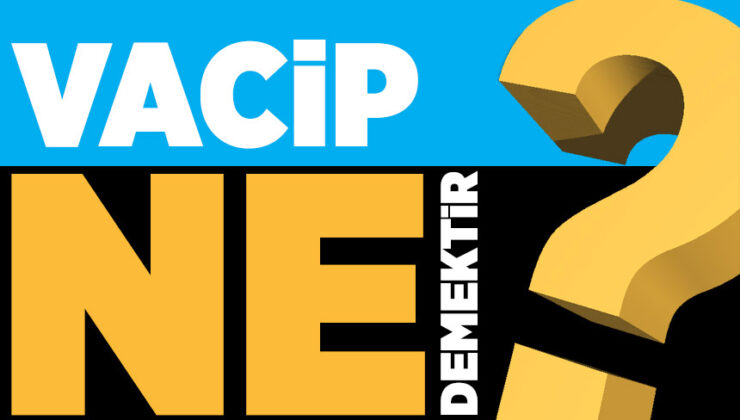 Vacip nedir? Vacibin hükmü nedir?