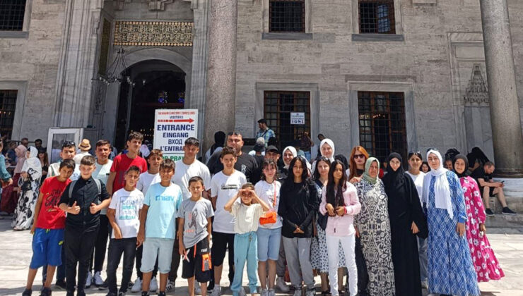 Yaz Kur’an kursu öğrencileri İstanbul’u gezdi