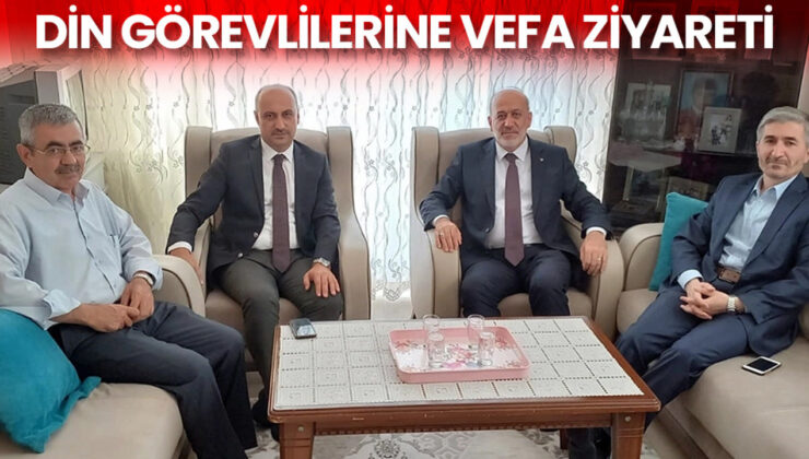 Din görevlilerine vefa ziyareti