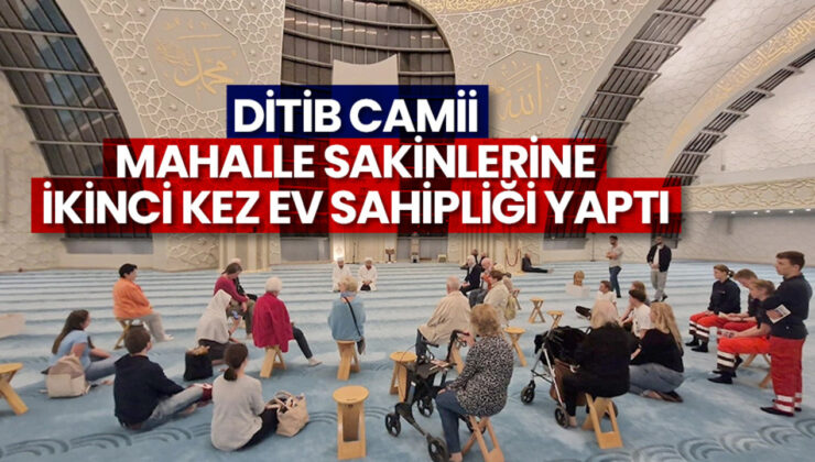 DİTİB Camii mahalle sakinlerine ikinci kez ev sahipliği yaptı
