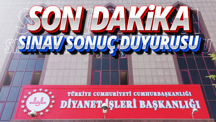 İlçe Müftülüğü Sınavı (Yedek) yerleştirme sonuçları açıklandı