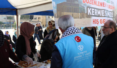 Kilis’te “Gazze ve Gazelinin Yanındayız” sloganıyla Hayır Kermesi düzenlendi