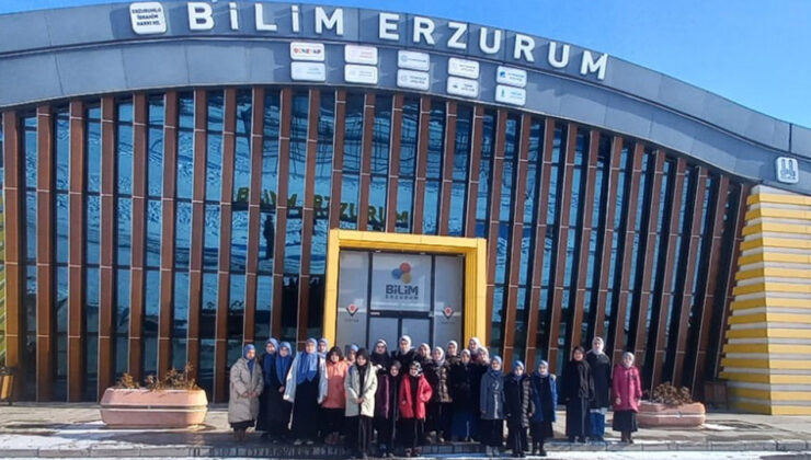 Bilim Erzurum, Kur’an kursu öğrencilerini ağırladı