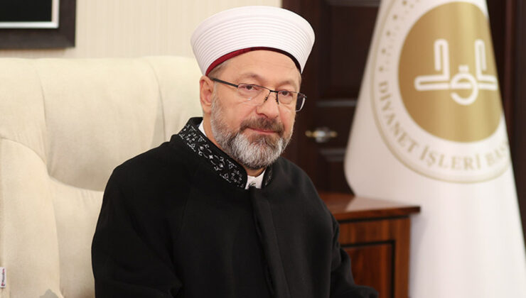 Başkan Erbaş’tan vefat eden Bolat için taziye