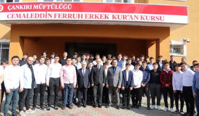 Başkan Yardımcısı Karslı, Çankırı’da hafızlık öğrencileriyle buluştu