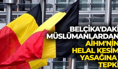 Belçika’daki Müslümanlardan AİHM’nin helal kesim yasağına ilişkin kararına tepki