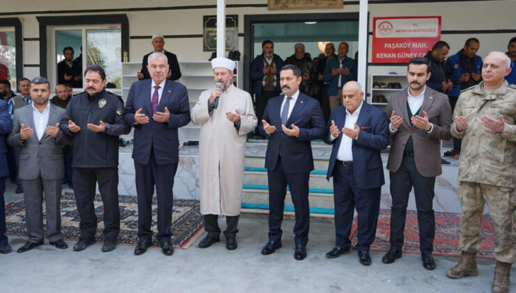 Hatay Paşaköy’de depremde yıkılan cami yeniden inşa edildi