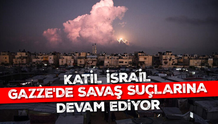 Katil İsrail, UAD’nin tedbir kararlarının üstünden geçen bir ayda Gazze’de savaş suçlarına devam etti
