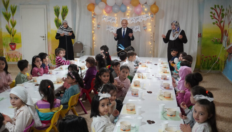 Aksaraylı minikler “Tekne Orucu” tuttu