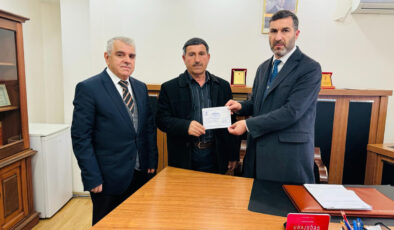 Cami cemaatinden Gazze’ye anlamlı bağış