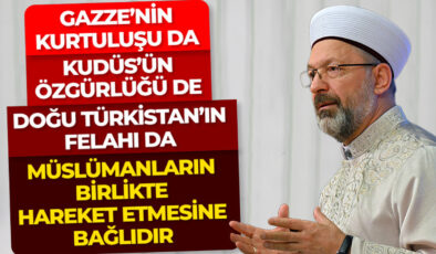 Diyanet İşleri Başkanı Erbaş, “İslam Alimleri İftar Buluşması”nda konuştu: