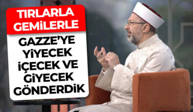 Diyanet İşleri Başkanı Erbaş, TRT 1’de “Ramazan Sevinci” programına katıldı