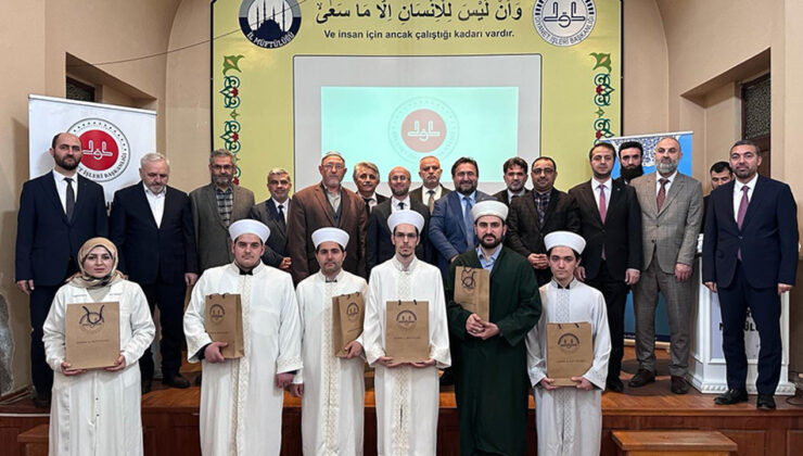Edirne’ye atanan din görevlileri törenle göreve başladı