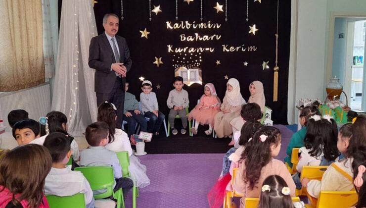Kars’ta minikler Kur’an’a geçti