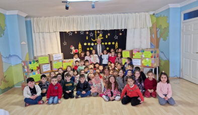 Miniklerden ihtiyaç sahipleri için ramazan kolisi