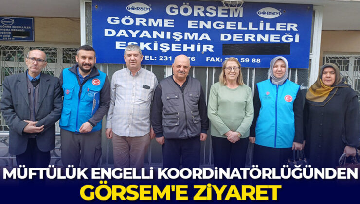 Müftülükten Görsem’e Ramazan ziyareti