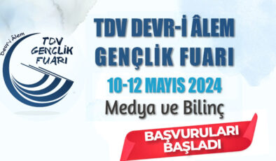 TDV Devr-İ Âlem Gençlik Fuarı başvuruları başladı