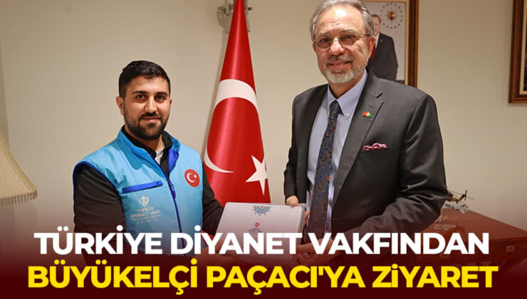 Türkiye Diyanet Vakfından İslamabad Büyükelçisi Paçacı’ya ziyaret