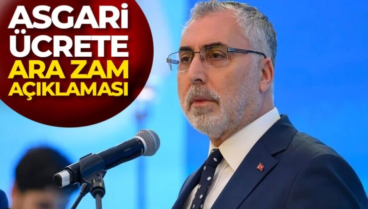 Asgari ücrete ara zam açıklaması