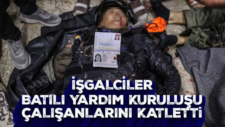 İşgalciler Batılı yardım kuruluşu çalışanlarını katletti
