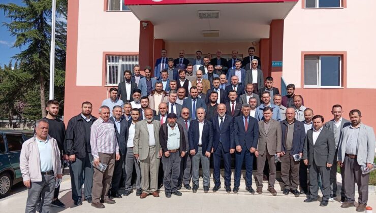 Müftü Biçer, personeline veda etti