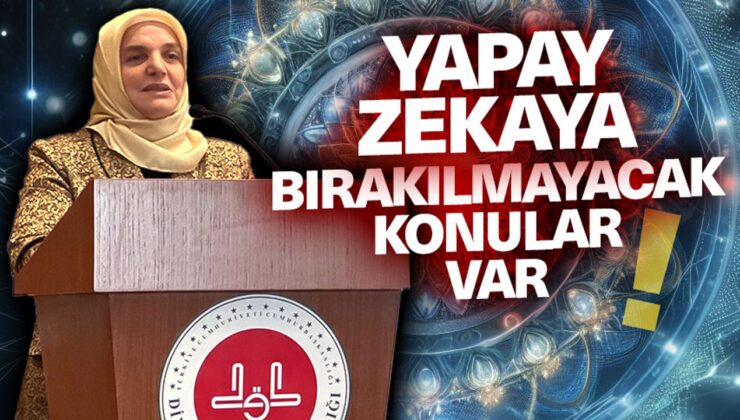 Akbulut: Yapay zekaya bırakılmayacak iki konu var