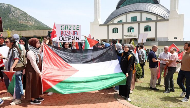 Alanya’dan Gazze’ye “Direnişe Selam”