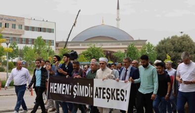 Denizli’den Filistin’e destek