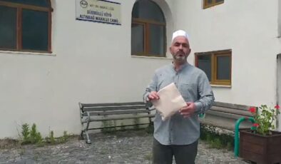 Din görevlisi bulduğu parayı sahibine ulaştırdı