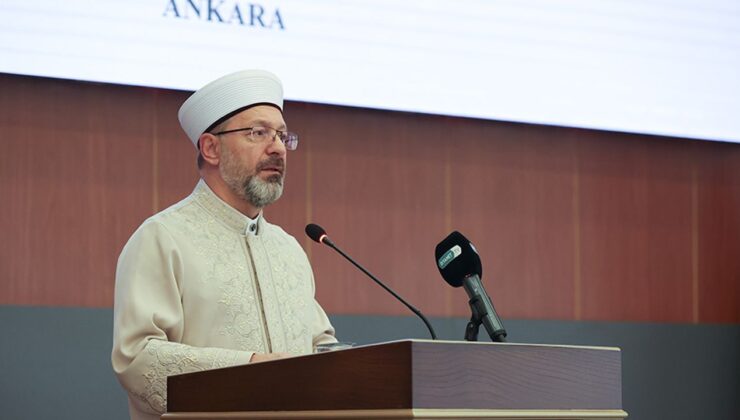 Erbaş: Gelişen teknoloji din hizmeti açısından bir fırsata dönüştürülmelidir