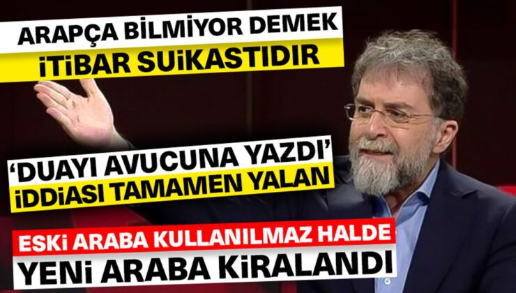 Gazeteçi Hakan: Dua, Arapça ve araba; Erbaş’tan açıklama geldi