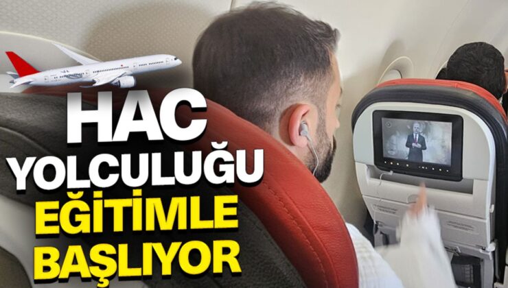 Hac yolculuğu eğitimle başlıyor