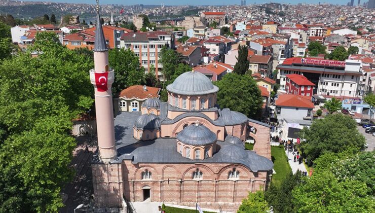 Kariye Camii onarımın ardından ibadete açıldı
