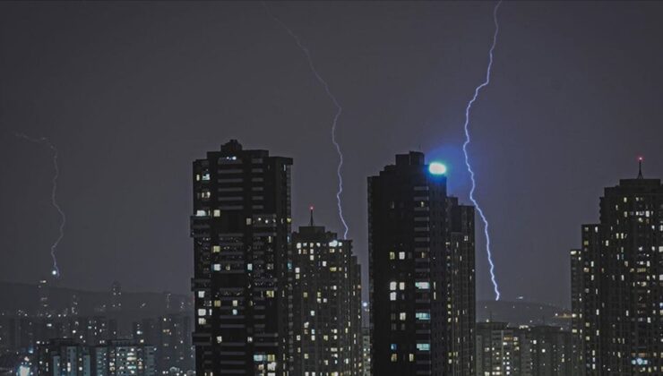 Ankara il merkezinde 2 saatlik periyotta gök gürültülü sağanak uyarısı