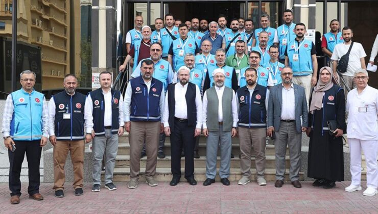 Erbaş: 2024 haccına hazırlanan en iyi organizasyon ödülünü aldık