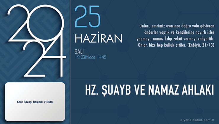 Hz. Şuayb ve namaz ahlakı