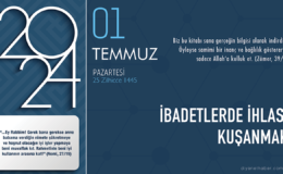 İbadetlerde ihlası kuşanmak