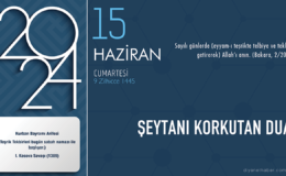 Şeytanı korkutan dua