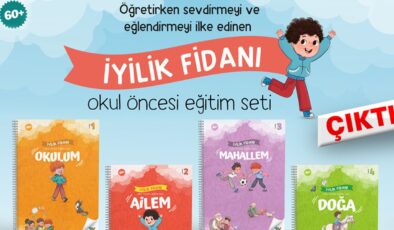 TDV’den okul öncesi grubun eğitim sürecine katkı sunacak yepyeni bir eğitim seti