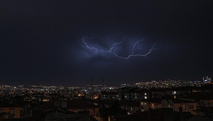 Ankara’nın kuzey ve batı çevreleri için sağanak uyarısı