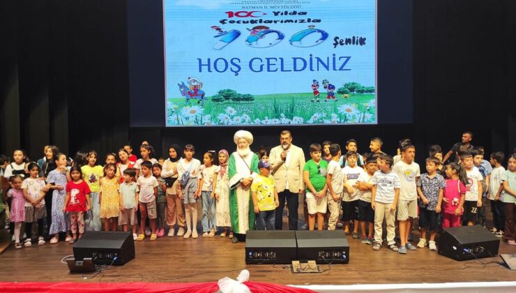 Batman’da “100. Yılda 100 Çocuk Şenliği”