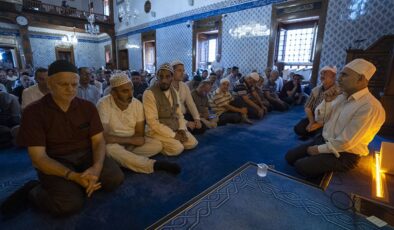 Hacı Bayram Veli Camii’nde 15 Temmuz şehitleri için mevlid okutuldu