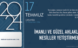 İmanlı ve güzel ahlaklı nesiller yetiştirmek