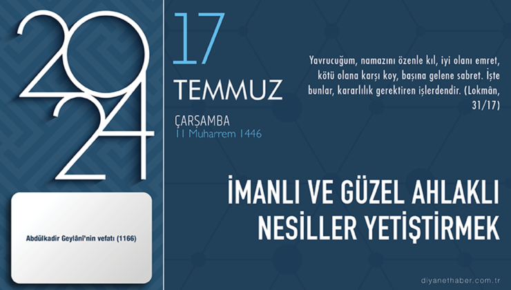 İmanlı ve güzel ahlaklı nesiller yetiştirmek