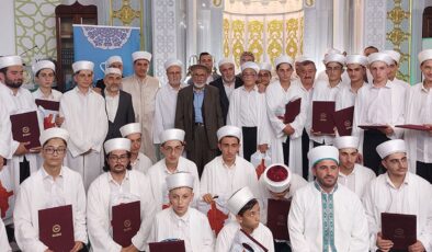 Kelkit’te 43 Hafız icazet aldı